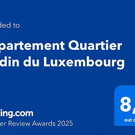 Appartement Quartier Jardin Du Luxembourg Free Netflix Paris Eksteriør billede